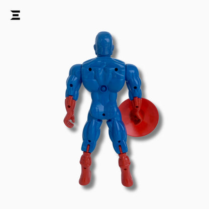 Captain America Action Figure Toy 9.5 Inch with Shield | Superhero Collectible | Avengers Style Series | IBRELIA™ IBRELIA