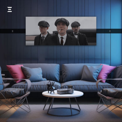 Ultra Wide Wall Art – Peaky Gang Street Vintage Edition | IBRELIA™