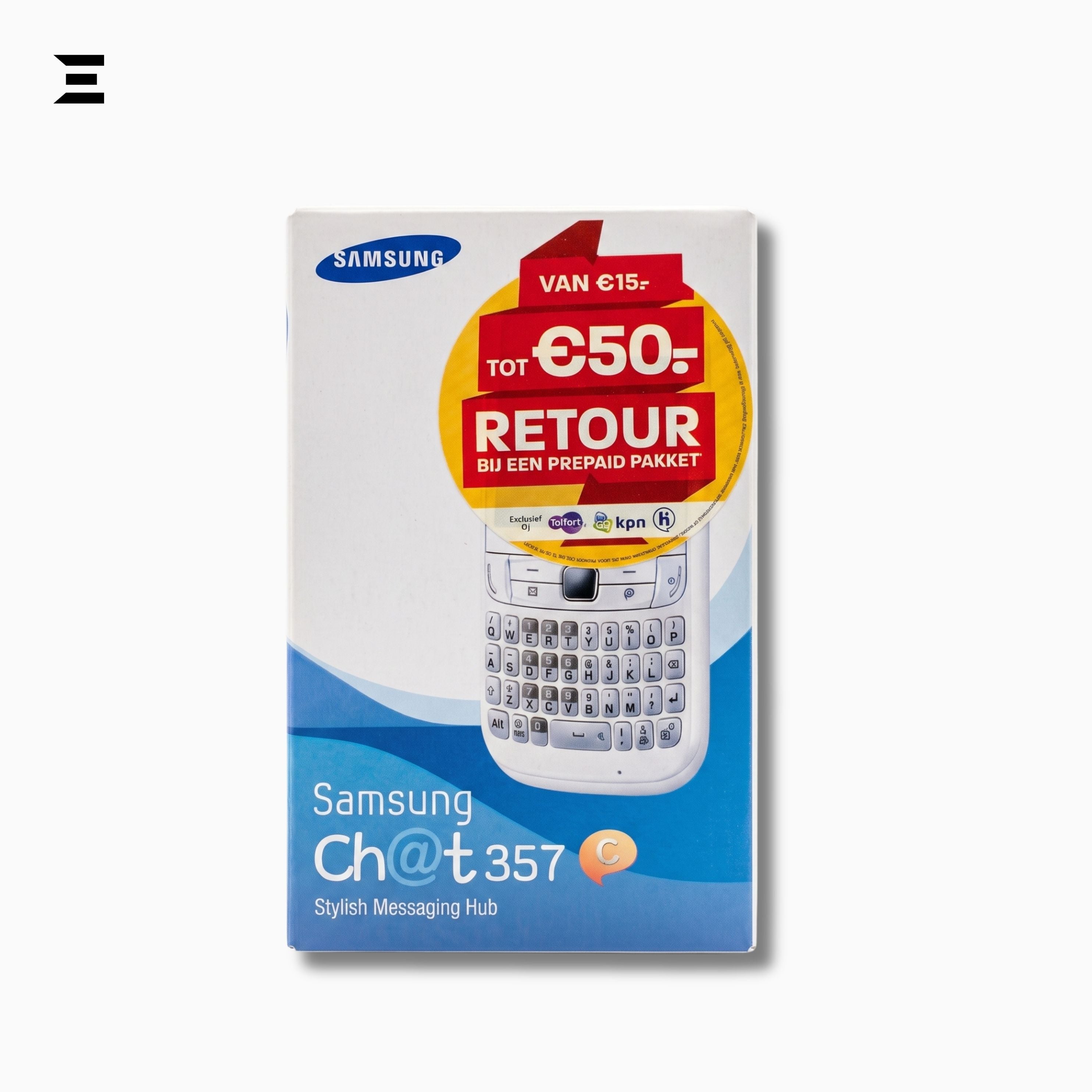 Samsung Ch@t 357 (Brand New – Complete Box) | Original Samsung QWERTY Mobile Phone | Rare Classic Collector's Edition