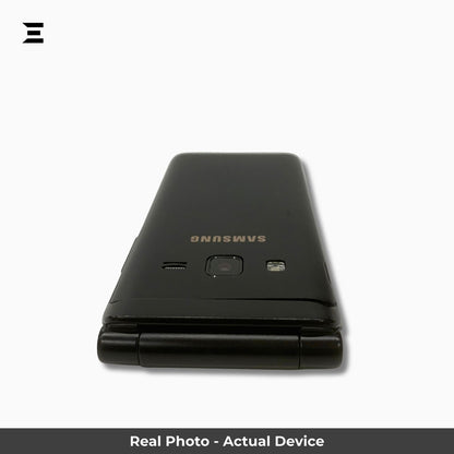 Samsung Galaxy Folder 2 G1650 Black | Pre-Owned Grade A | PTA Approved | Phone Only – With Charger