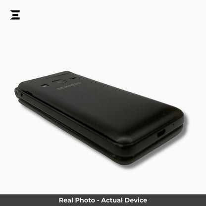 Samsung Galaxy Folder 2 G1650 Black | Pre-Owned Grade A | PTA Approved | Phone Only – With Charger