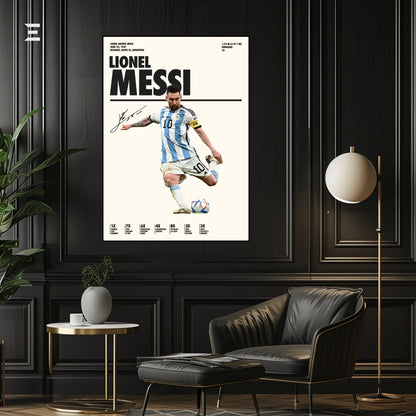 Lionel Messi Resin Wall Art – “Argentina Legend” Edition | IBRELIA IBRELIA