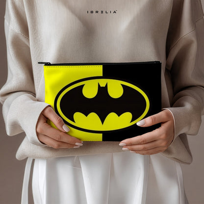 Dark Knight Hero Makeup & Pencil Pouch – Double-Sided Print – IBRELIA™ IBRELIA