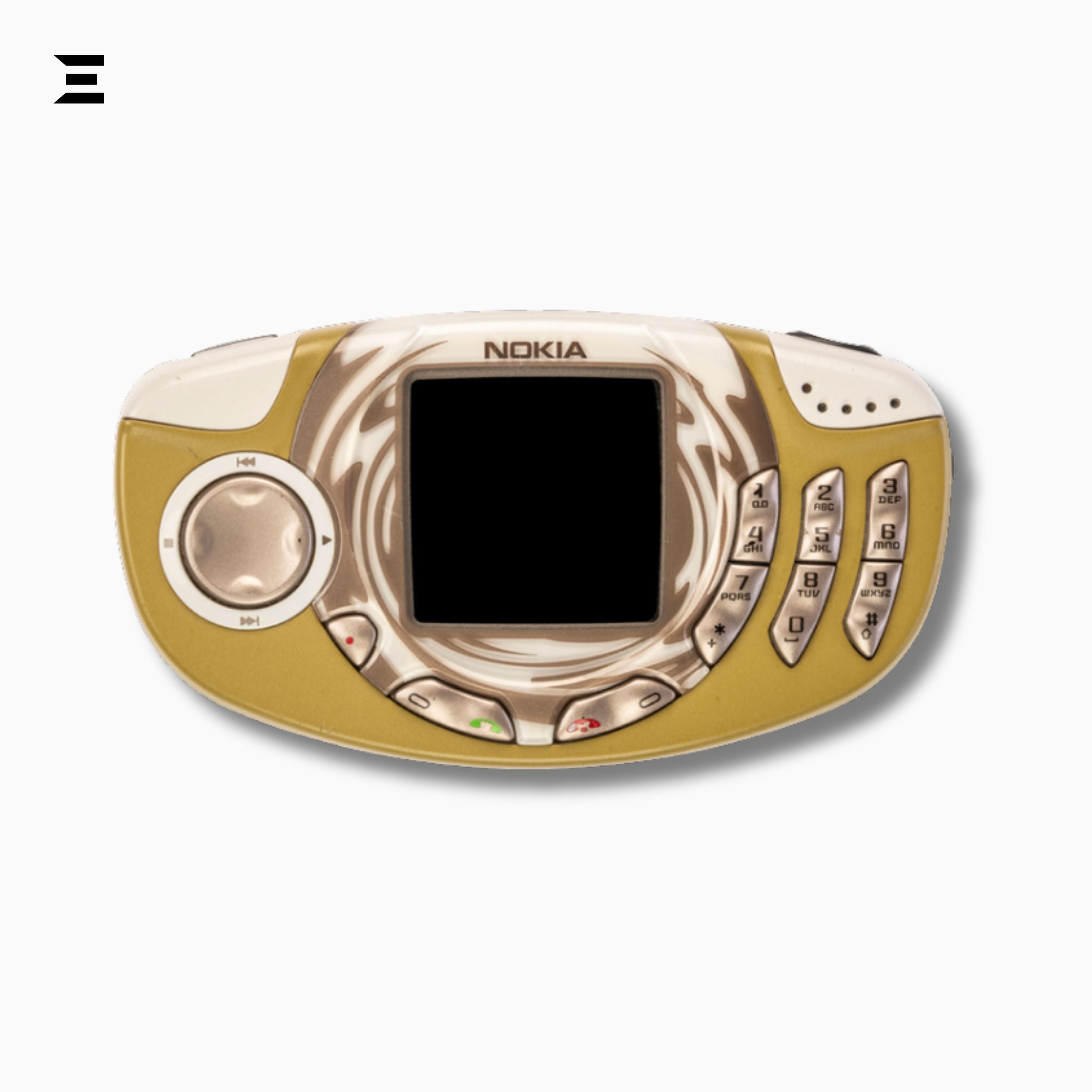 Nokia 3300 Gold & White  (Brand New – Only Phone)  | Original Nokia Music Phone with Company Swap Box | Rare Collector's Edition