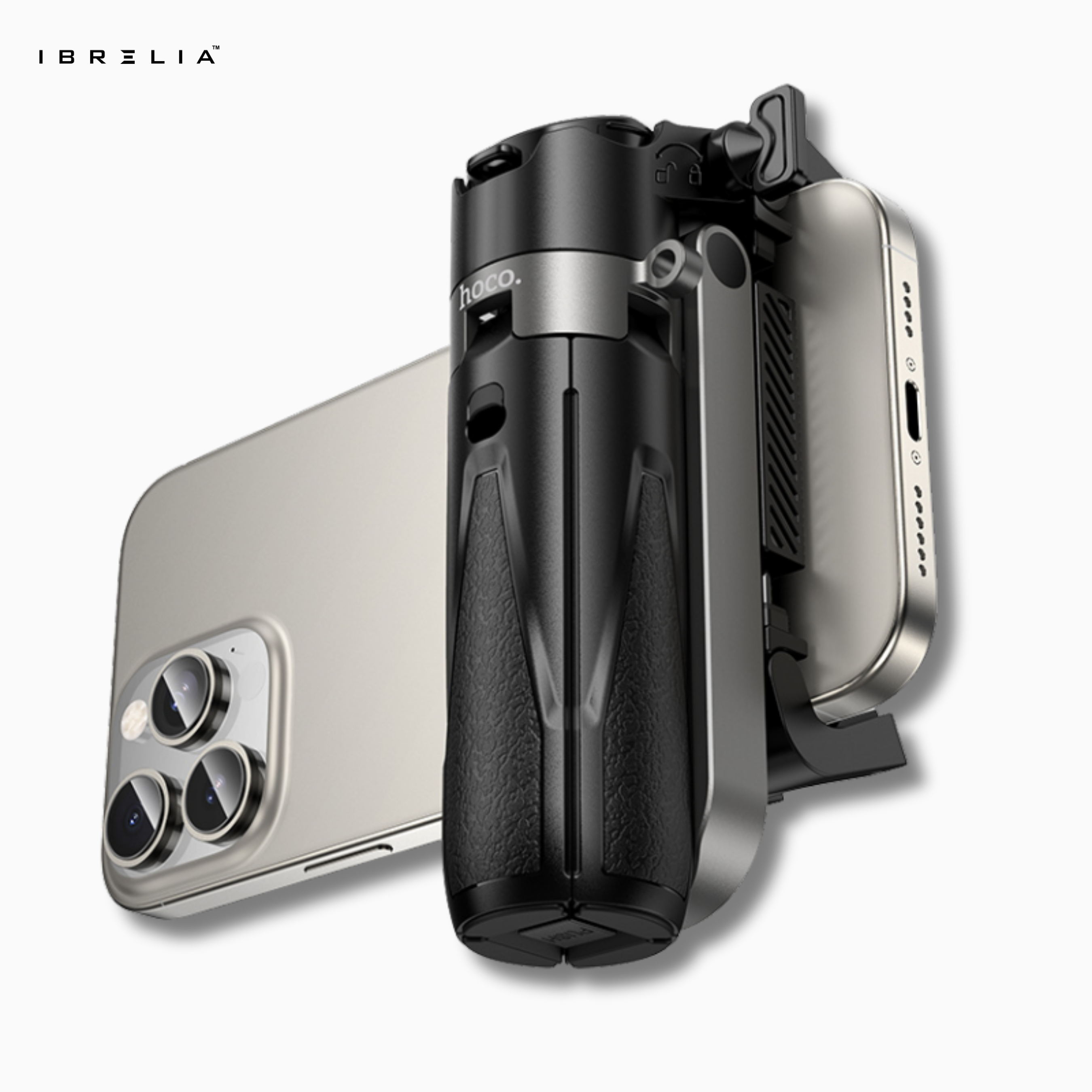 HOCO K27 Foldable & Portable Live Broadcast Stand – Mini Tripod With Bluetooth Remote – HOCO | IBRELIA™