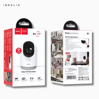 HOCO D1 Indoor PTZ Smart Camera – 3MP 2304×1296 | IBRELIA™