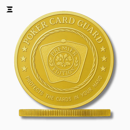 Poker Card Guard – Poker Stars Logo | Gold Plated Collectible Coin - IBRELIA