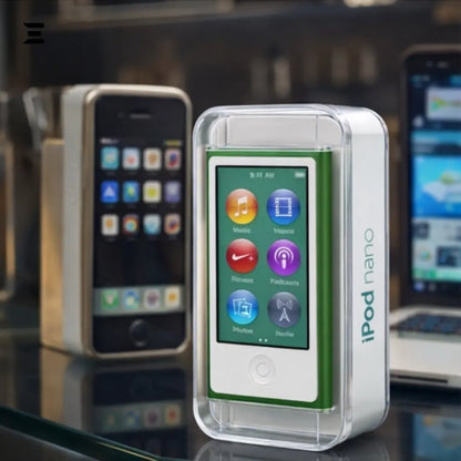 Apple iPod Nano (Brand New Sealed) – Retro Classic Music Player Collectible - Green IBRELIA
