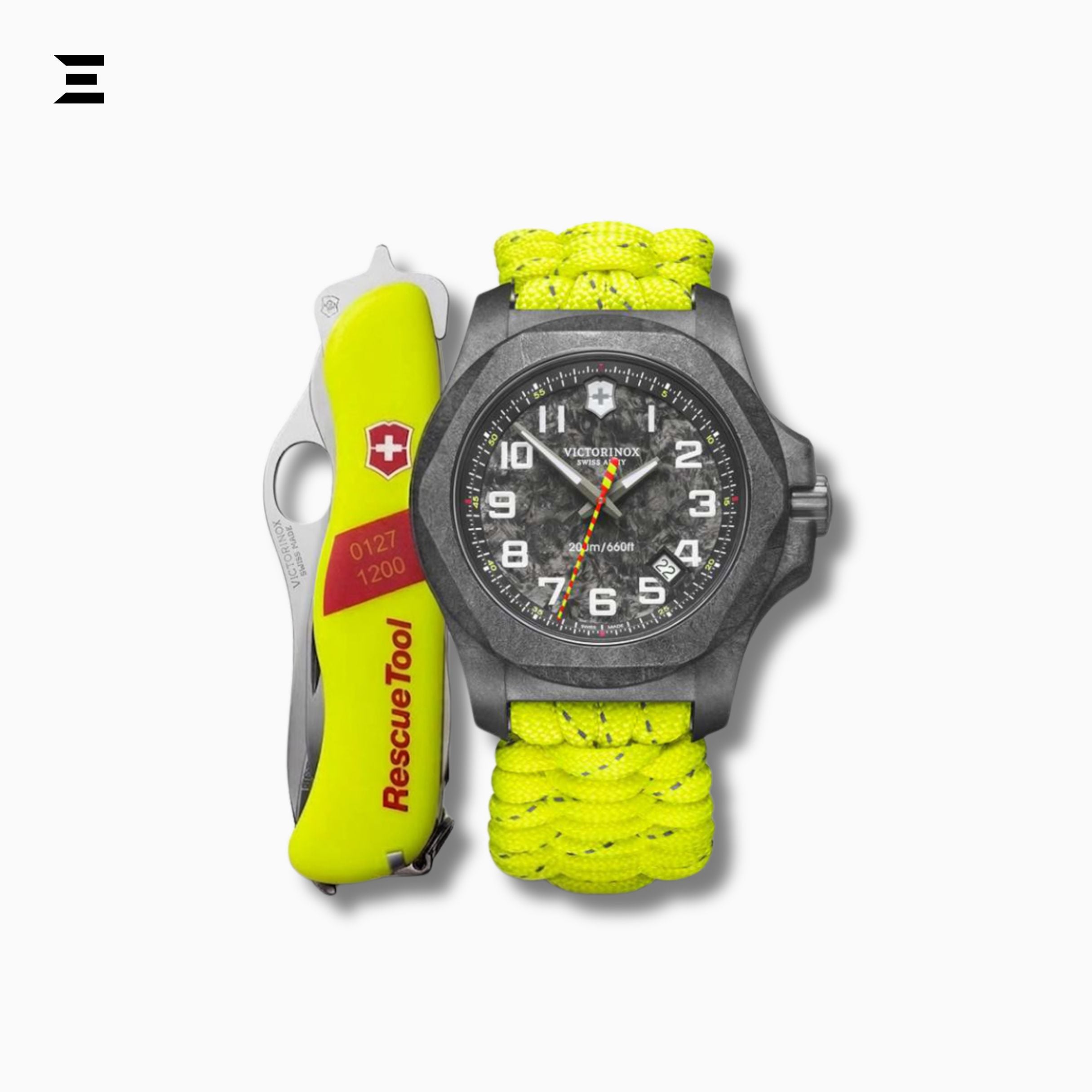 Victorinox Swiss Army I.N.O.X. Carbon “Firefighter” Limited Edition | No. 0127 of 1,200 | Ref. 241858.1 | Complete Collector Set
