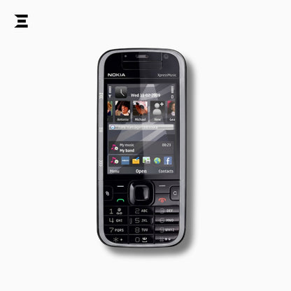 Nokia 5730 XpressMusic Black (Brand New – Only Phone) | Original Nokia QWERTY Music Phone | Rare Collector's Edition