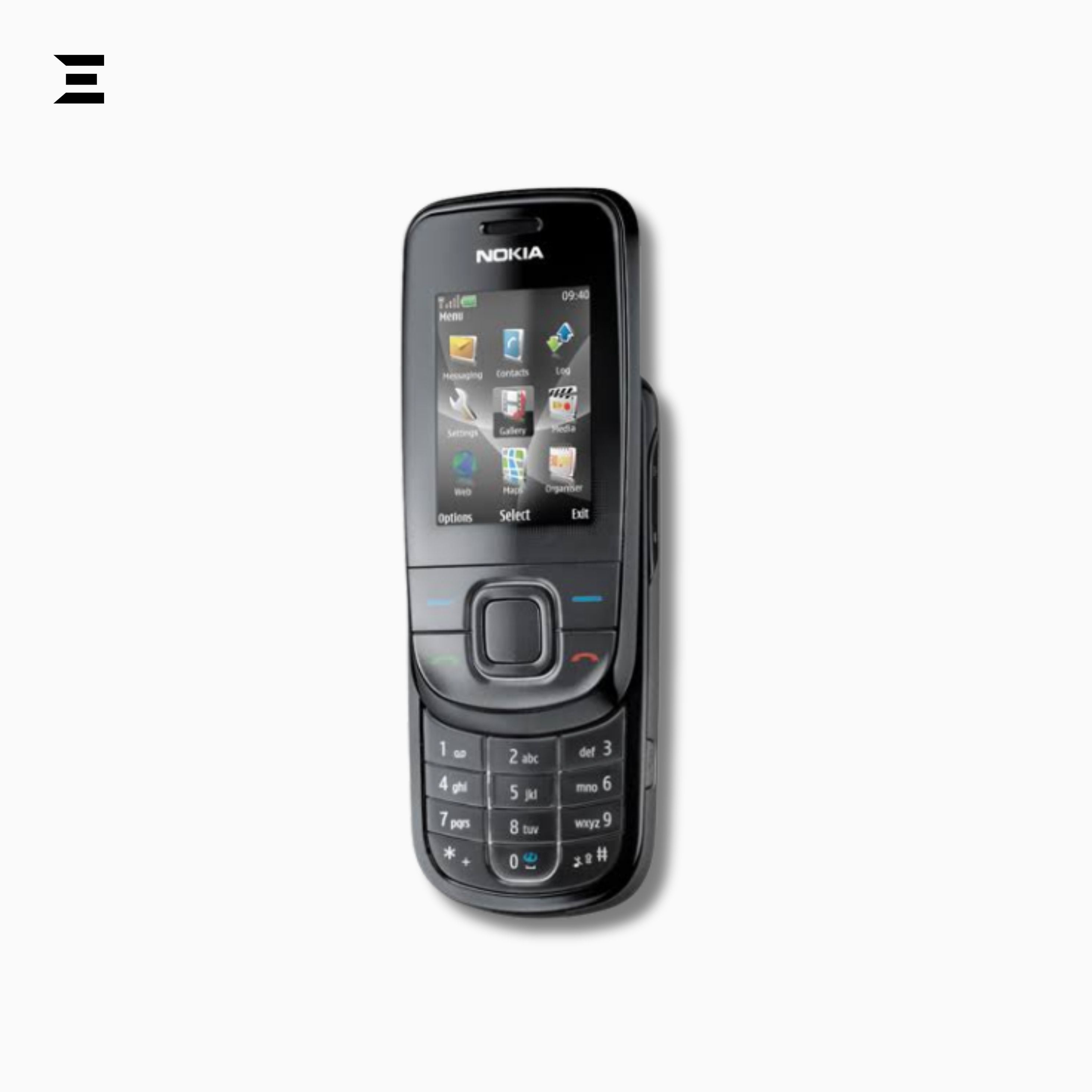 Nokia 3600 Slide Black  (Brand New – Only Phone)  | Original Nokia 3600s Slider Mobile Phone | Rare Collector's Edition