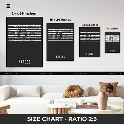 Premium Resin Coated Wall Art – Narcos Dollar Lines Inspired Collectible | IBRELIA Pakistan IBRELIA
