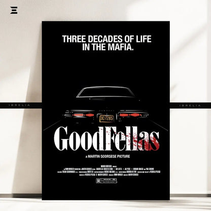 Premium Resin Coated Wall Art – Goodfellas Movie Poster Collectible | IBRELIA Pakistan IBRELIA