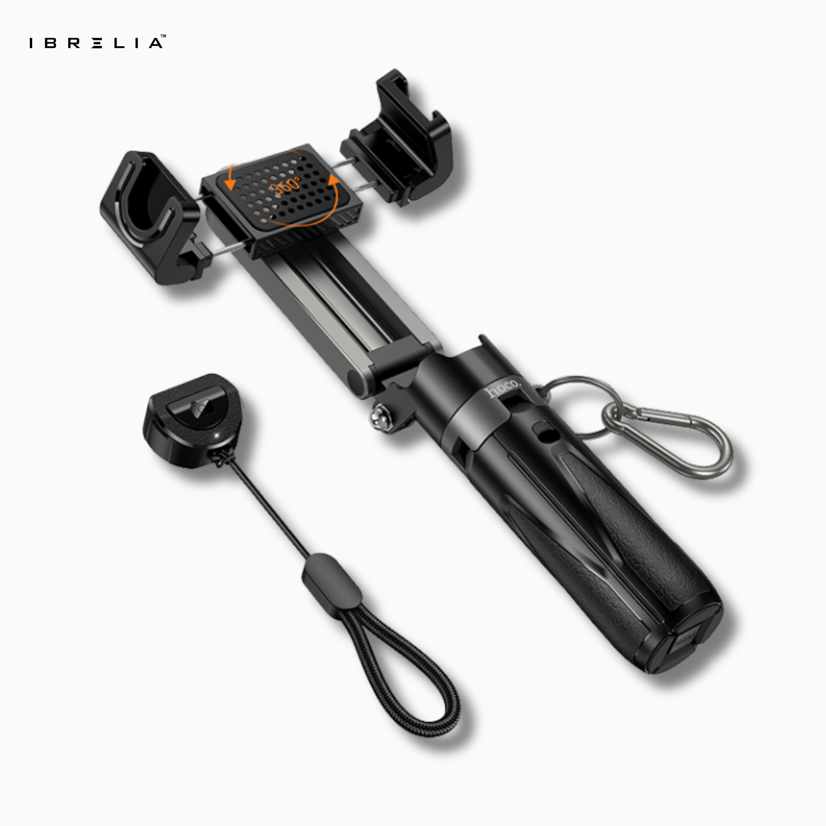 HOCO K27 Foldable & Portable Live Broadcast Stand – Mini Tripod With Bluetooth Remote – HOCO | IBRELIA™