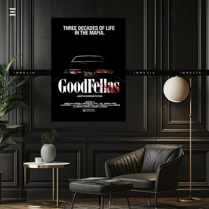 Premium Resin Coated Wall Art – Goodfellas Movie Poster Collectible | IBRELIA Pakistan IBRELIA