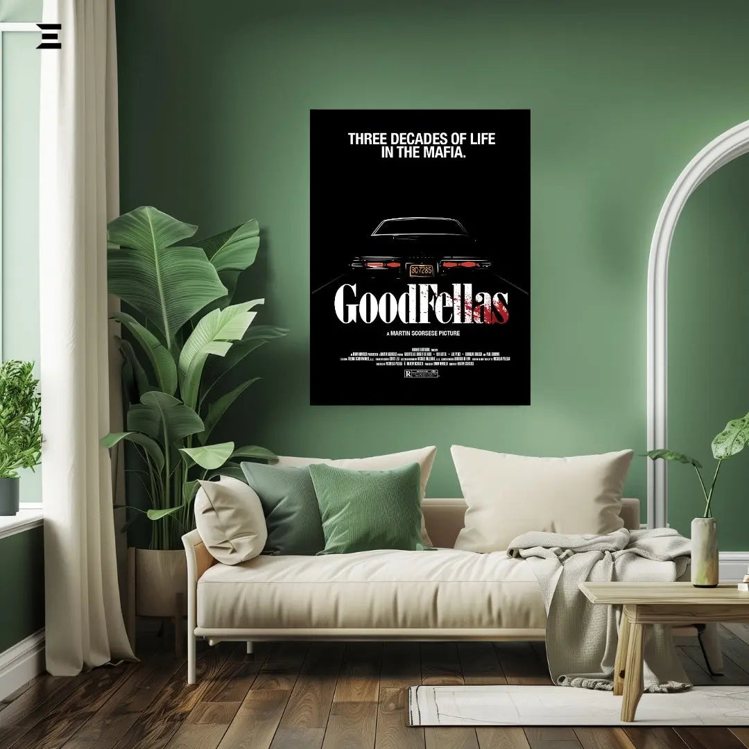 Premium Resin Coated Wall Art – Goodfellas Movie Poster Collectible | IBRELIA Pakistan IBRELIA