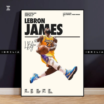 LeBron James Resin Wall Art – “King James” Edition | IBRELIA IBRELIA