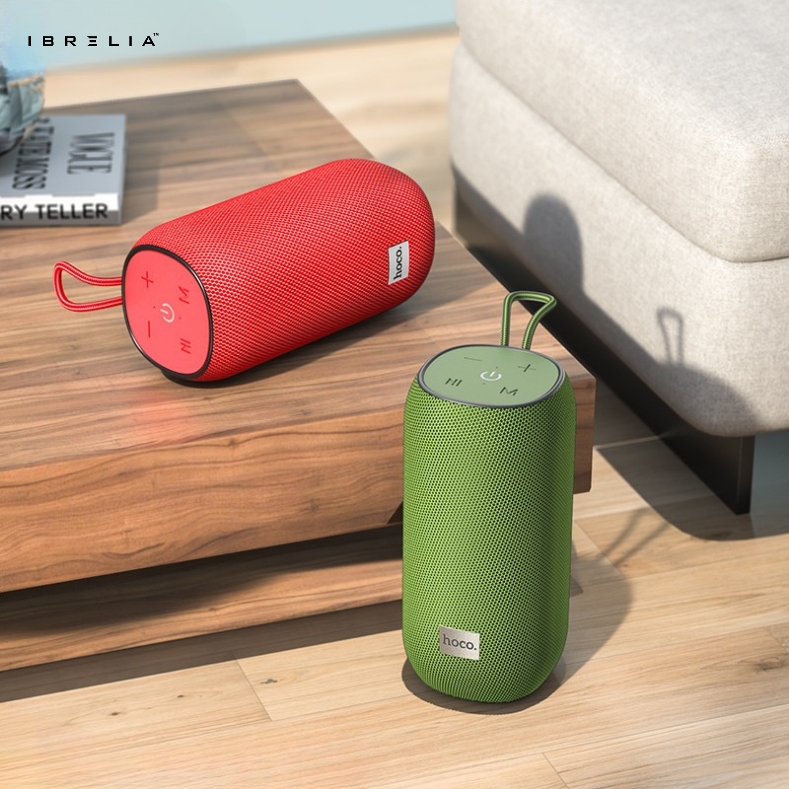 HOCO HC10 Sonar Sports BT Speaker – 5W Portable Wireless Speaker with TWS & Multi-Mode Playback | IBRELIA™