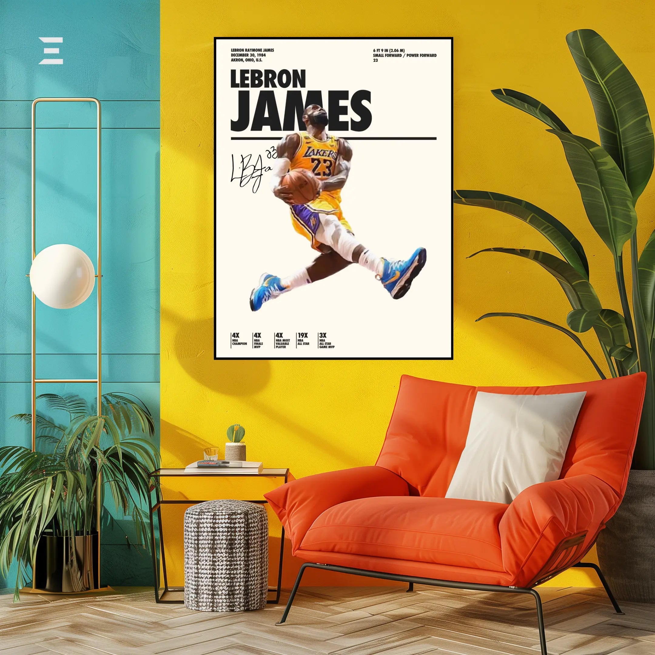 LeBron James Resin Wall Art – “King James” Edition | IBRELIA IBRELIA