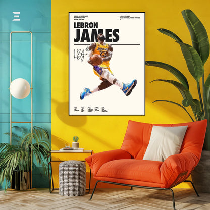 LeBron James Resin Wall Art – “King James” Edition | IBRELIA IBRELIA