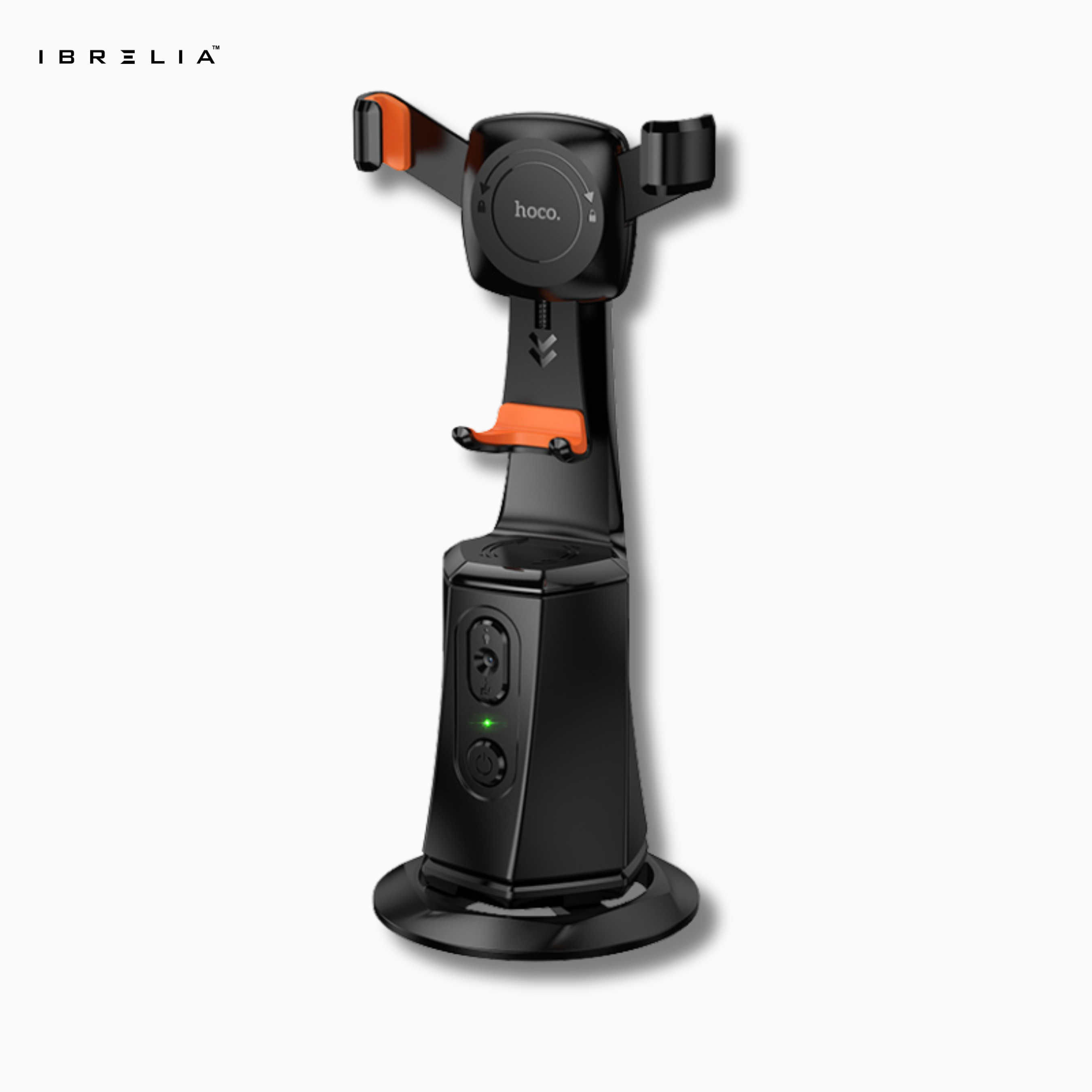 HOCO K26 Auto Face Tracking Smart Camera Gimbal – 360° AI Tracking Phone Holder | IBRELIA™