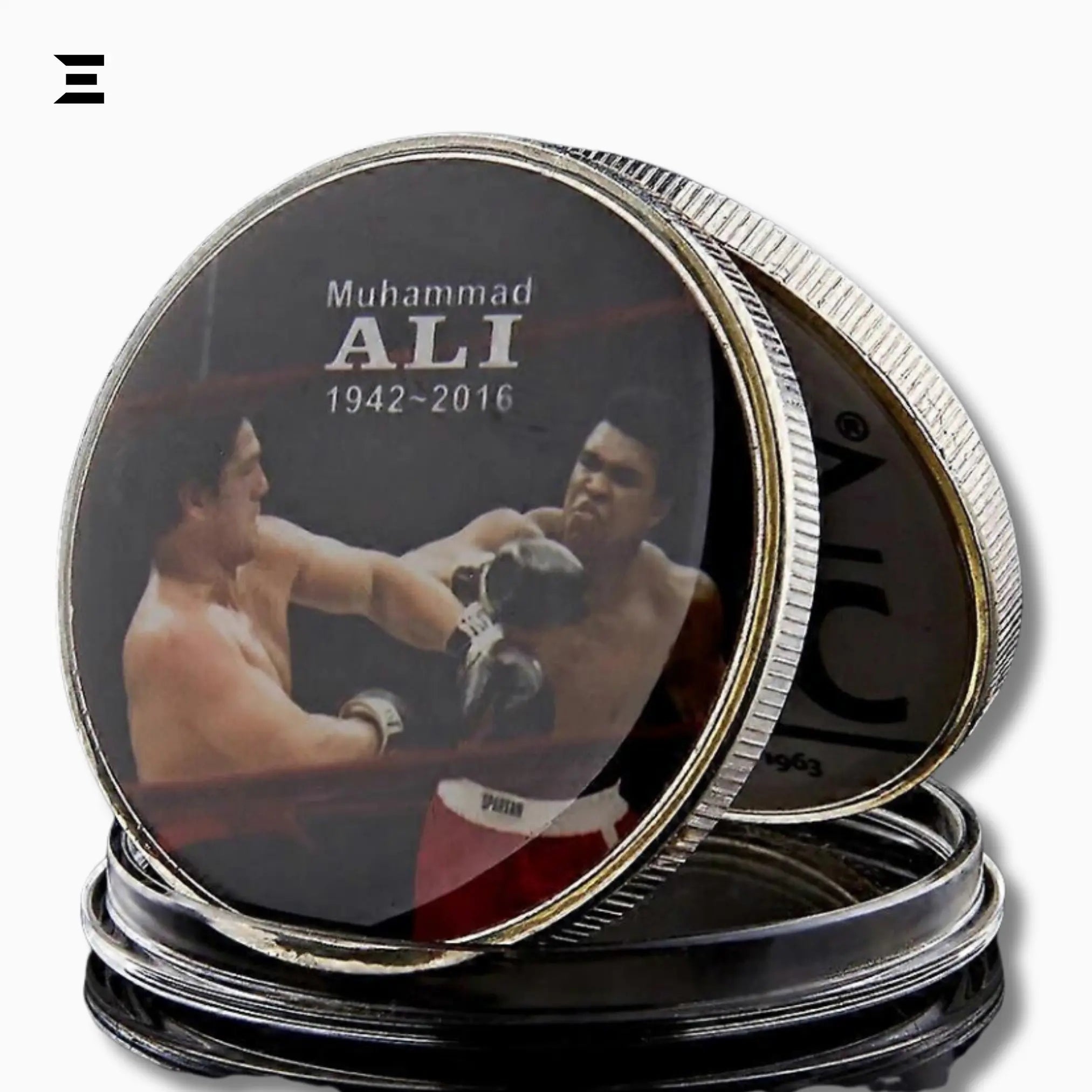 Muhammad Ali Boxing Champion Gold Plated Souvenir Coin – Sportsman of the Century Collectible - IBRELIA
