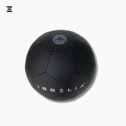 IBRELIA™ Premium Black Football – PU Leather Training & Match Ball IBRELIA