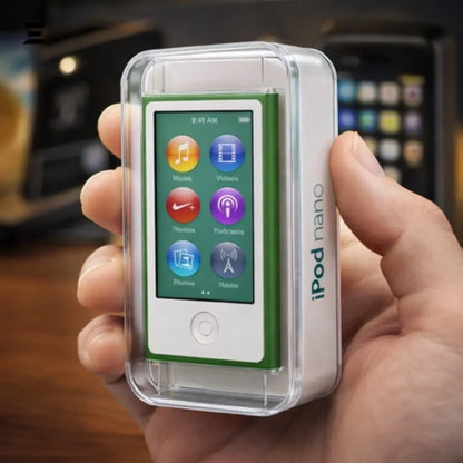 Apple iPod Nano (Brand New Sealed) – Retro Classic Music Player Collectible - Green IBRELIA