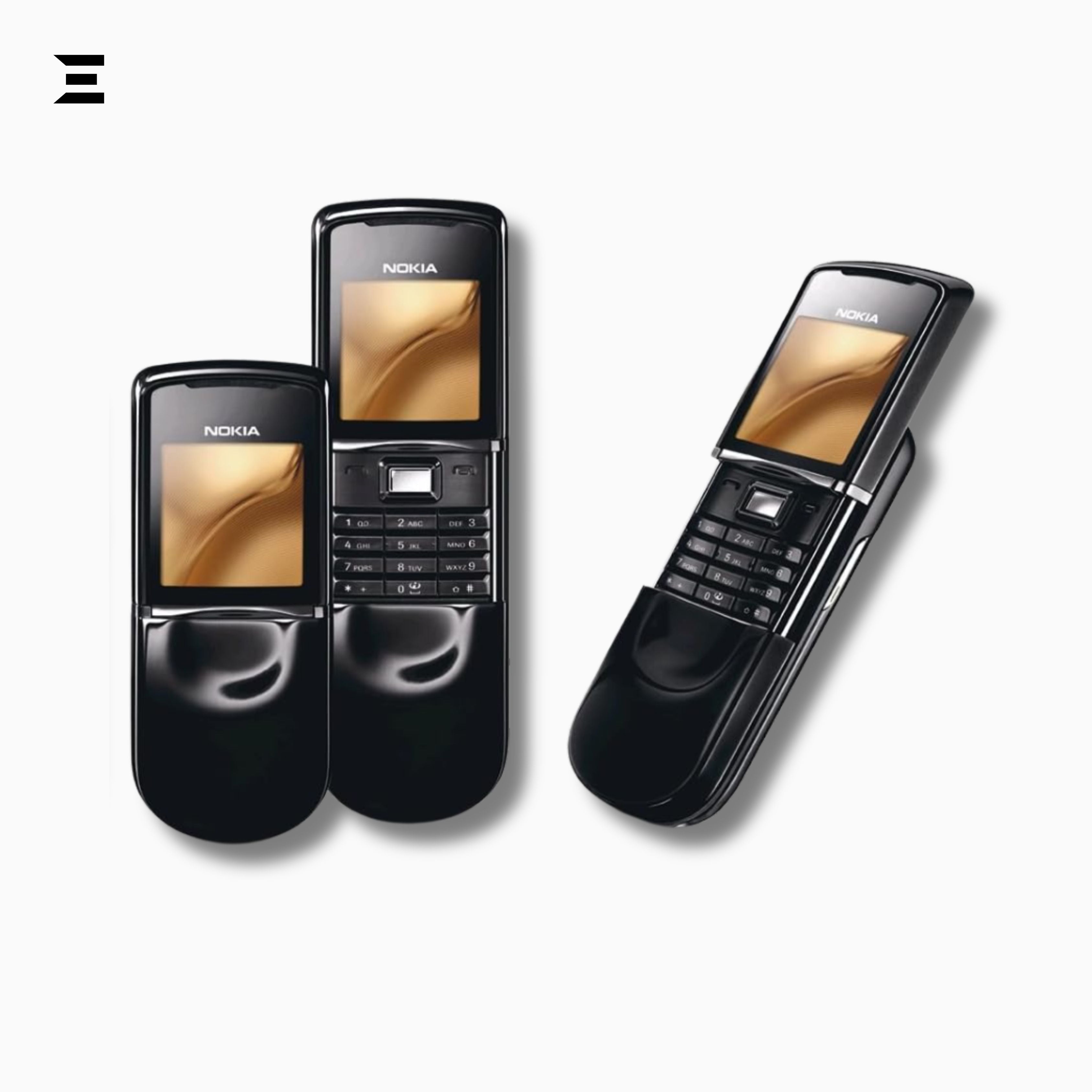 Nokia 8800 Sirocco Edition Black – Pre-Owned Complete Box | Rare Collector Phone