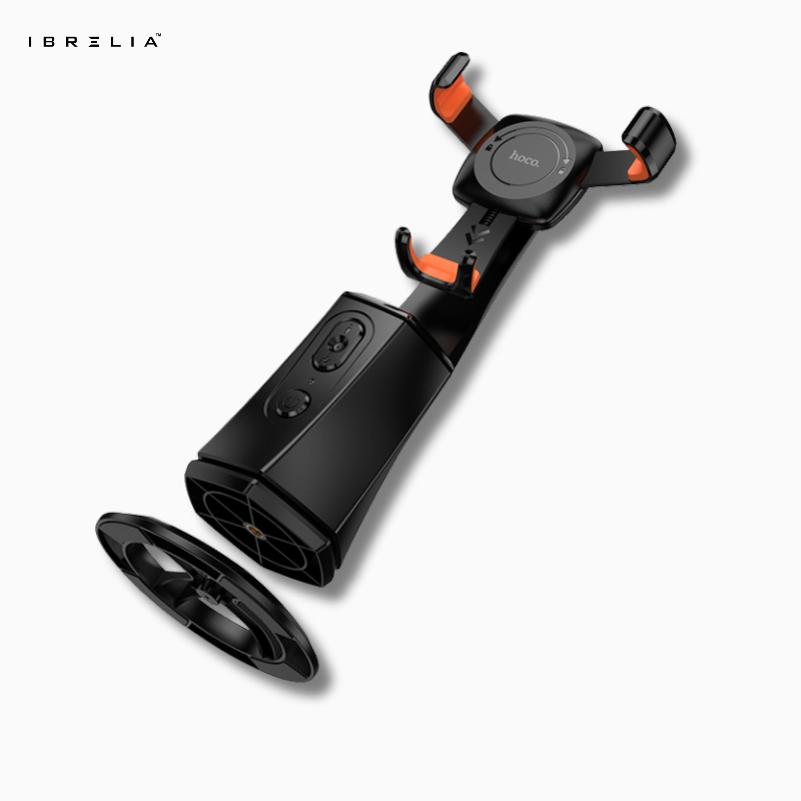 HOCO K26 Auto Face Tracking Smart Camera Gimbal – 360° AI Tracking Phone Holder | IBRELIA™