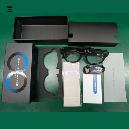 AI Smart Shooting Glasses with Camera, Music & Voice Assistant – IBRELIA™ IBRELIA