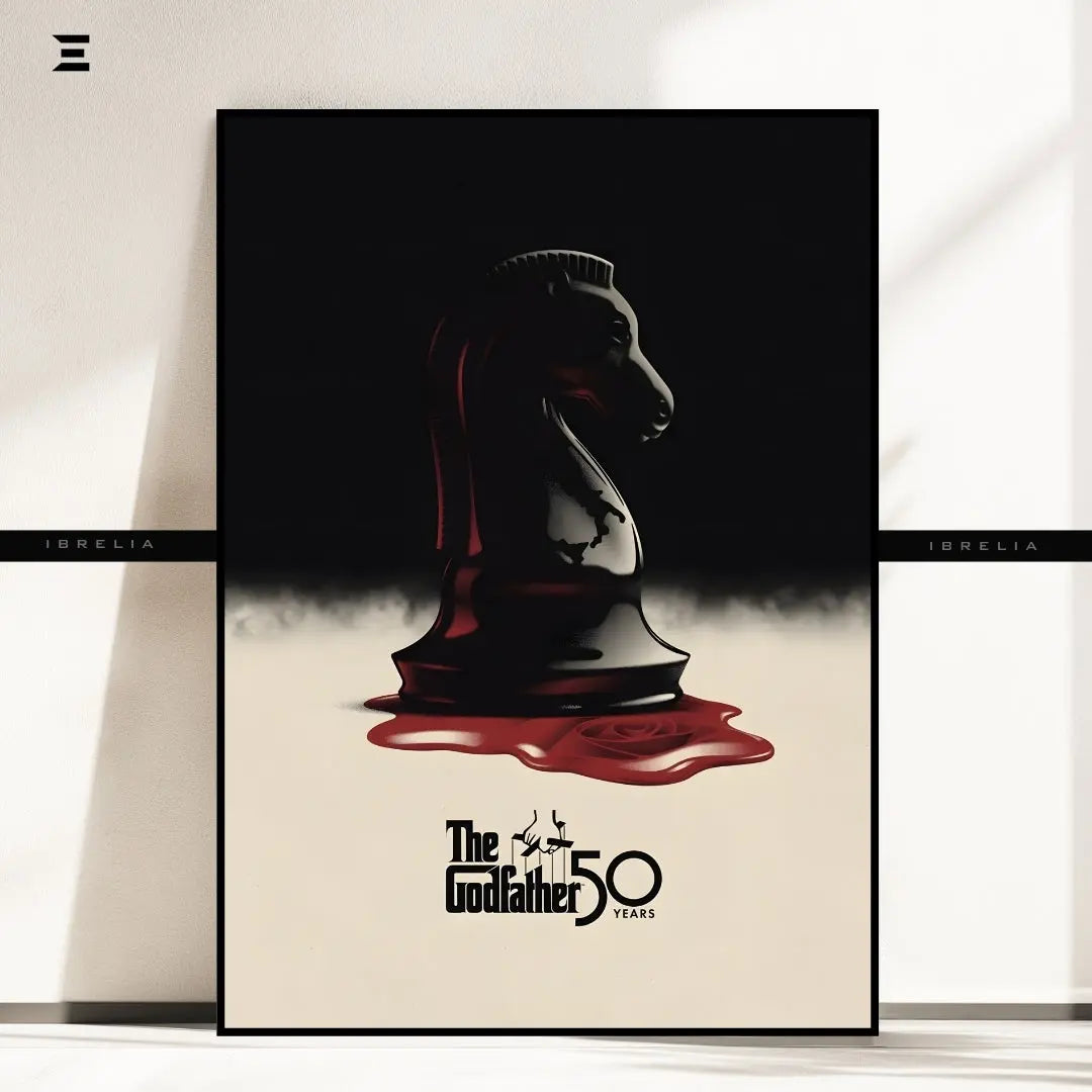 Premium Resin Coated Wall Art – The Godfather 50 Years Anniversary Collectible | IBRELIA Pakistan IBRELIA