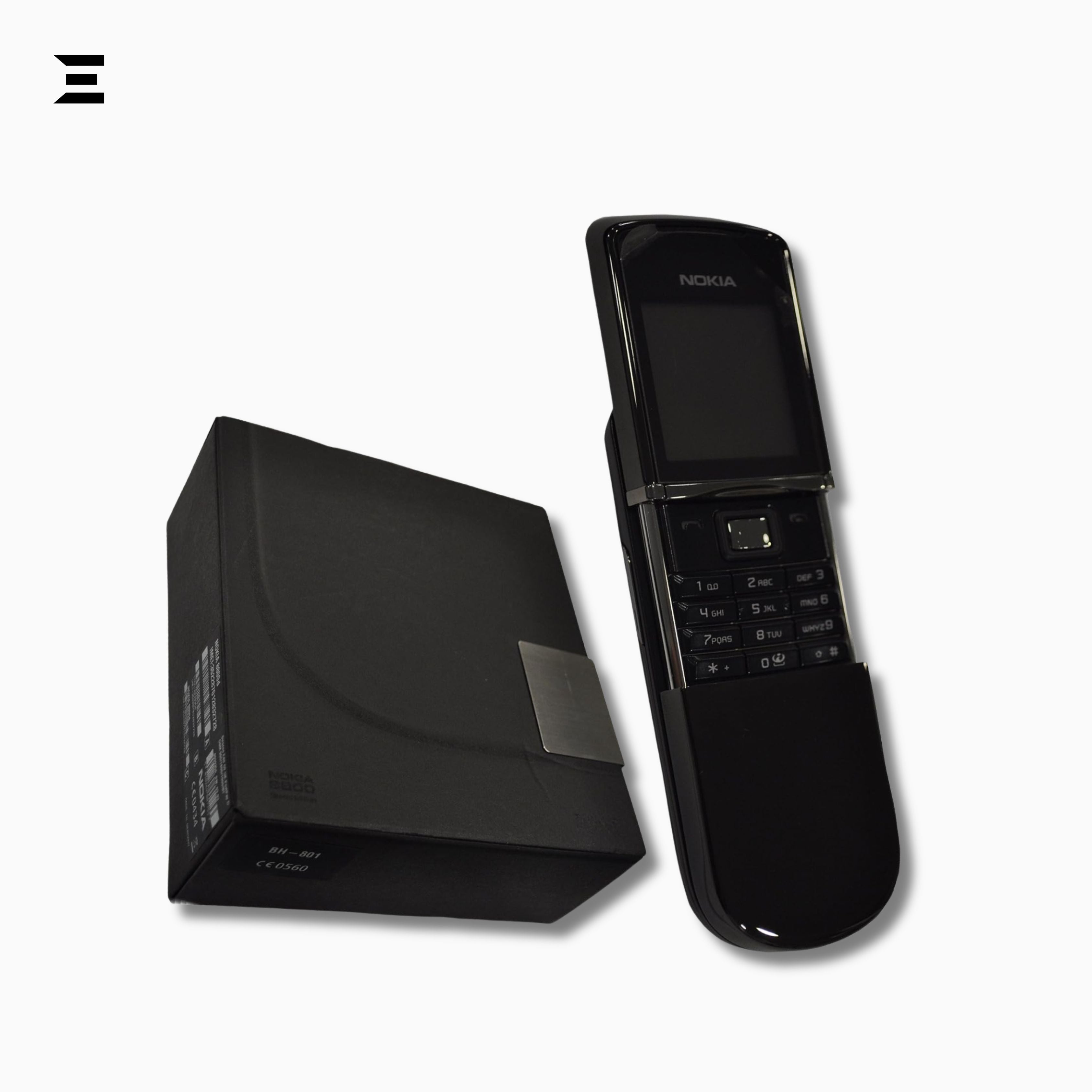 Nokia 8800 Sirocco Edition Black – Pre-Owned Complete Box | Rare Collector Phone