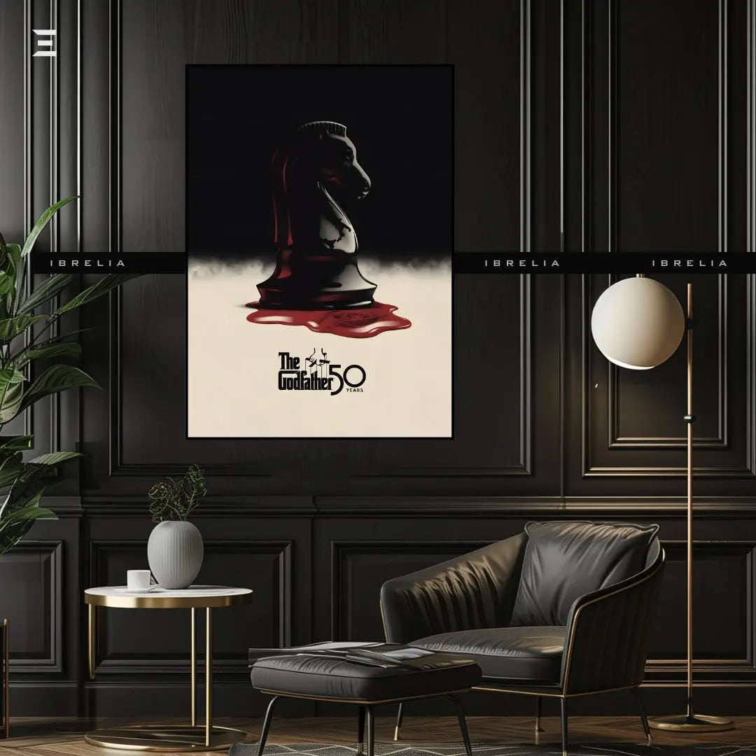 Premium Resin Coated Wall Art – The Godfather 50 Years Anniversary Collectible | IBRELIA Pakistan IBRELIA