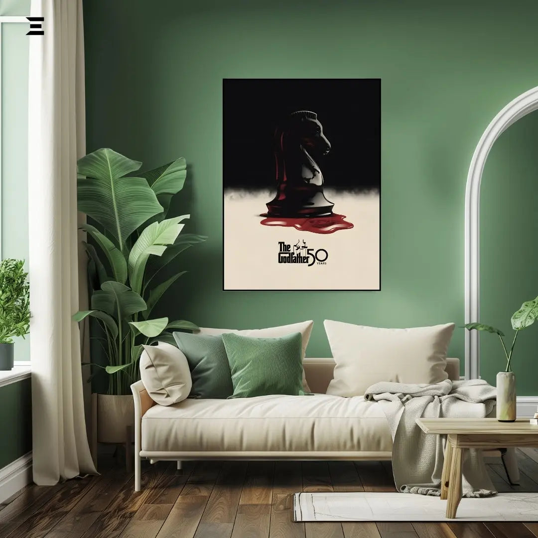 Premium Resin Coated Wall Art – The Godfather 50 Years Anniversary Collectible | IBRELIA Pakistan IBRELIA