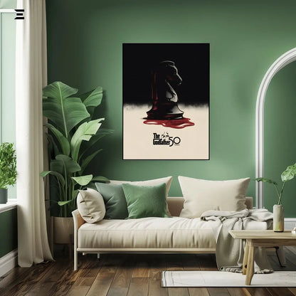 Premium Resin Coated Wall Art – The Godfather 50 Years Anniversary Collectible | IBRELIA Pakistan IBRELIA