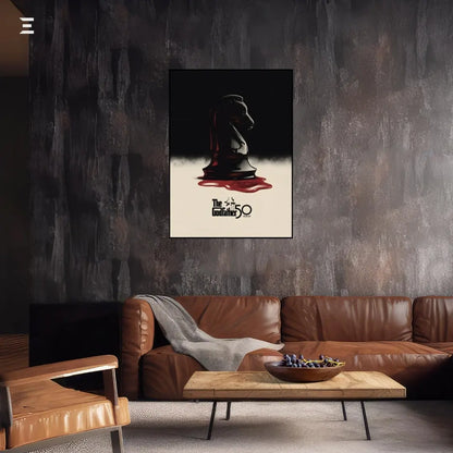 Premium Resin Coated Wall Art – The Godfather 50 Years Anniversary Collectible | IBRELIA Pakistan IBRELIA