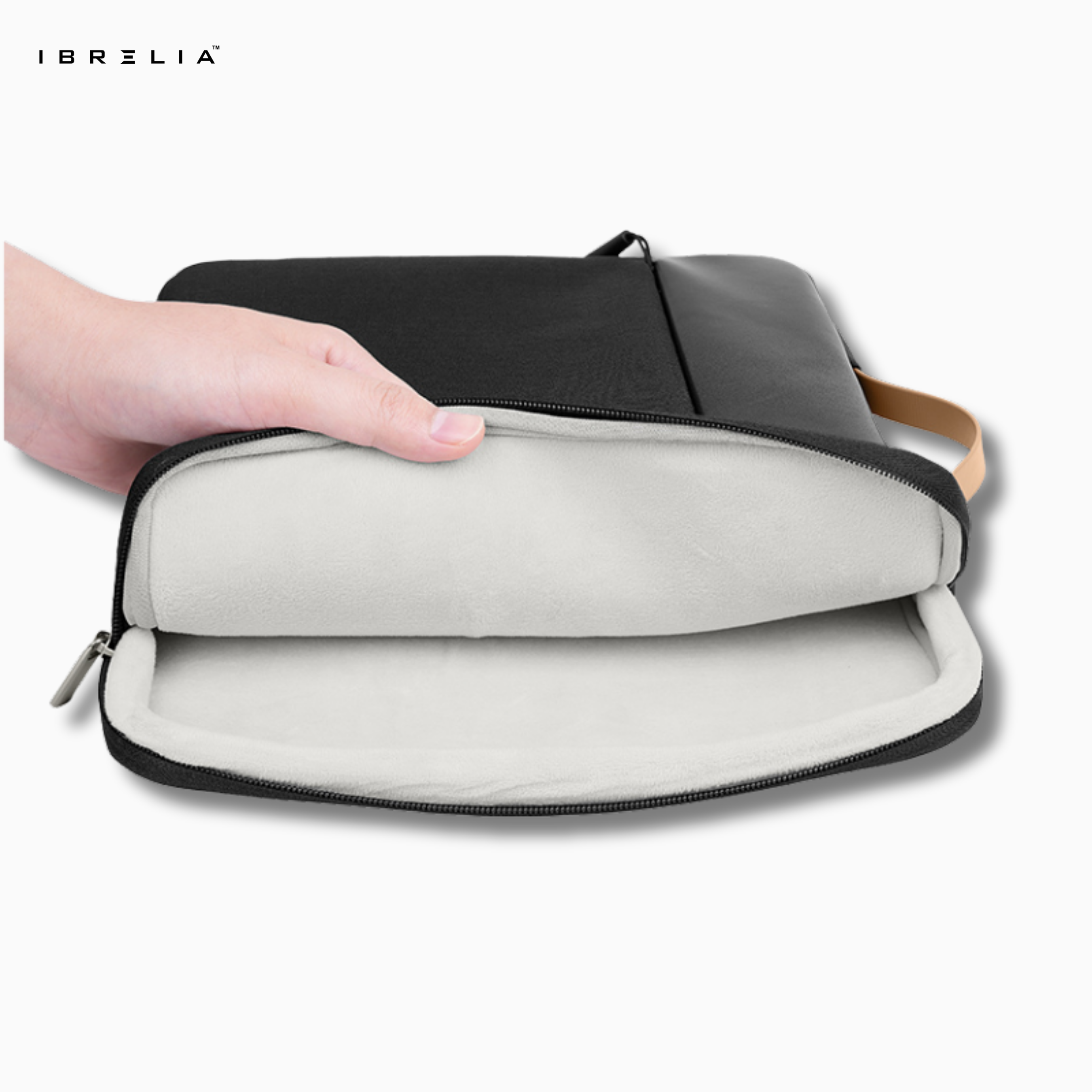 HOCO GT7 Portable Laptop Bag – 16-Inch (Mysterious Black / Space Gray) | IBRELIA™