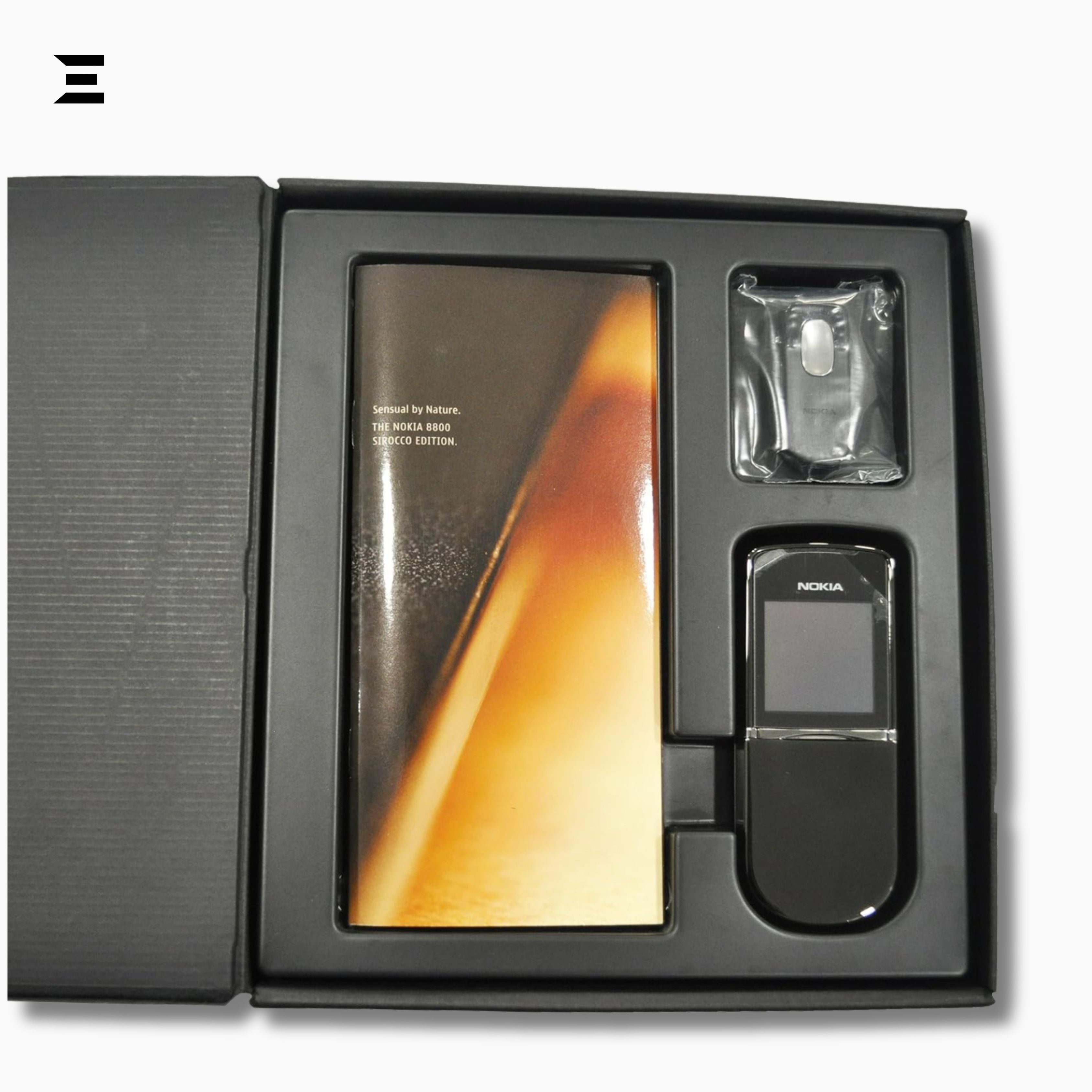 Nokia 8800 Sirocco Edition Black – Pre-Owned Complete Box | Rare Collector Phone