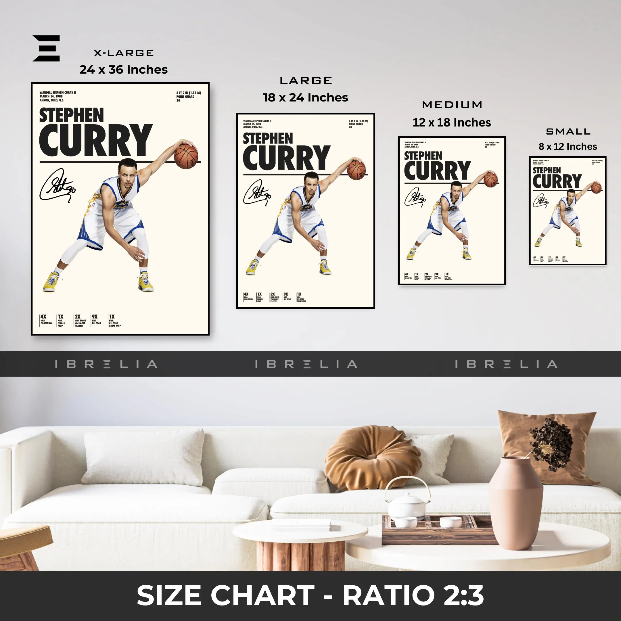 Stephen Curry Resin Wall Art – “The Splash King” Edition | IBRELIA IBRELIA