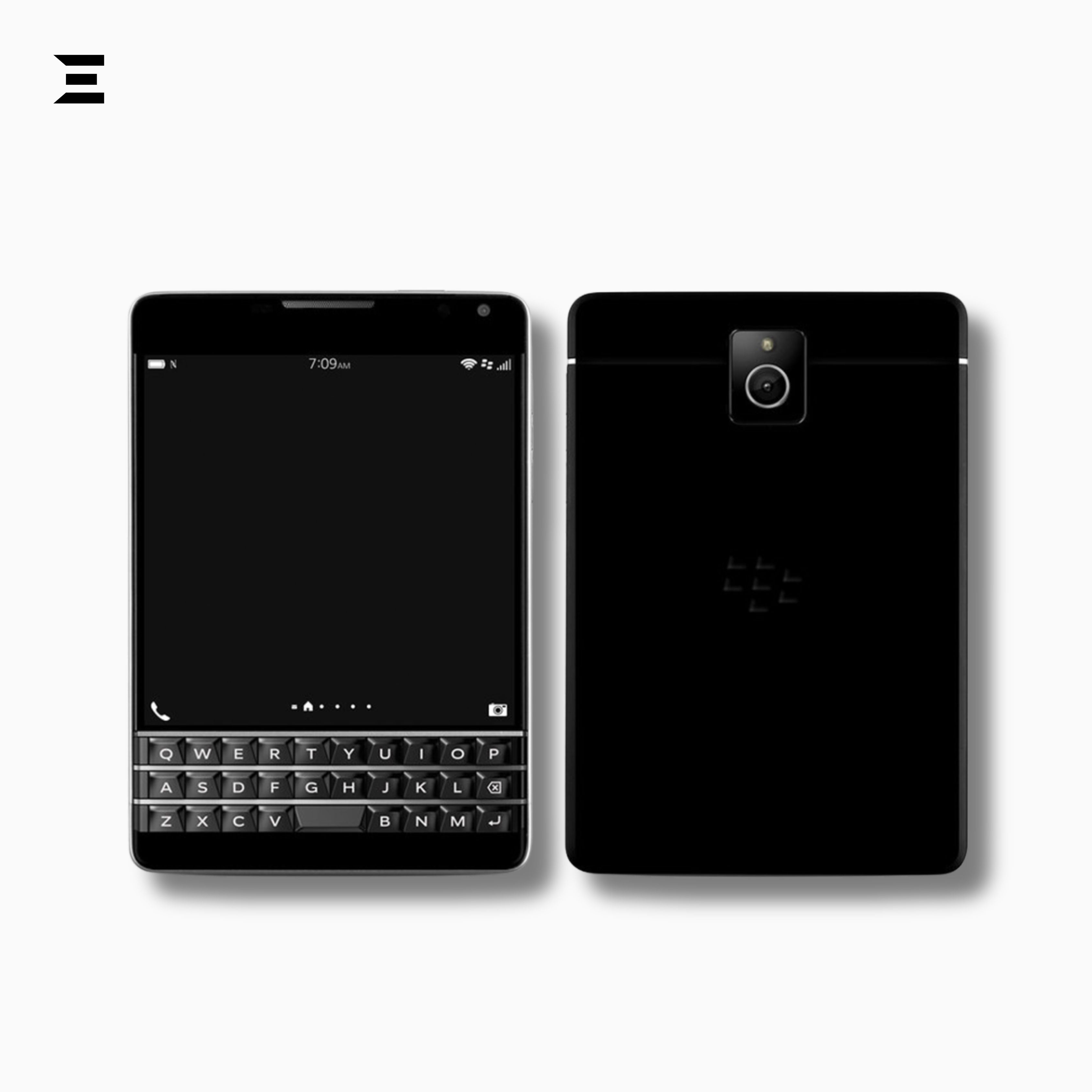 BlackBerry Passport Black – Pre-Owned with Charger | Classic BlackBerry Smartphone