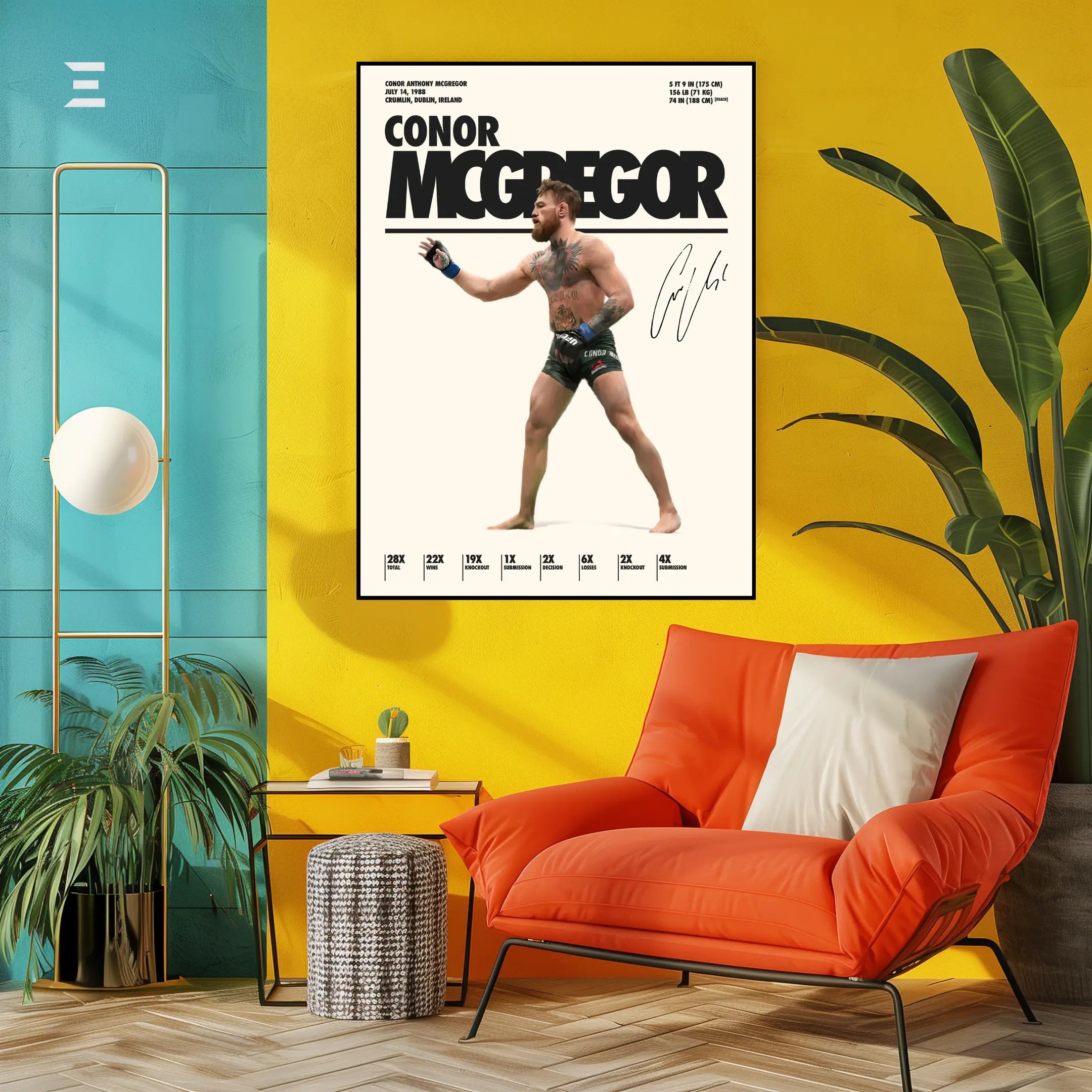 Conor McGregor Resin Wall Art – “The Notorious” Edition | IBRELIA IBRELIA