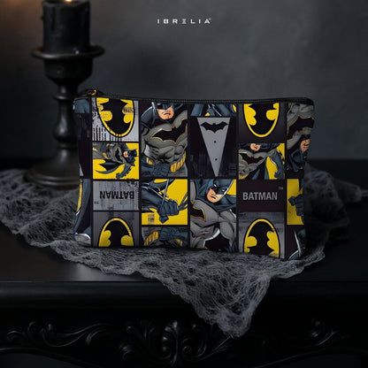 Dark Knight Comic Makeup & Pencil Pouch – Double-Sided Print – IBRELIA™ IBRELIA