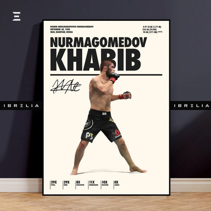 Khabib Nurmagomedov Resin Wall Art – “The Eagle” Edition | IBRELIA IBRELIA