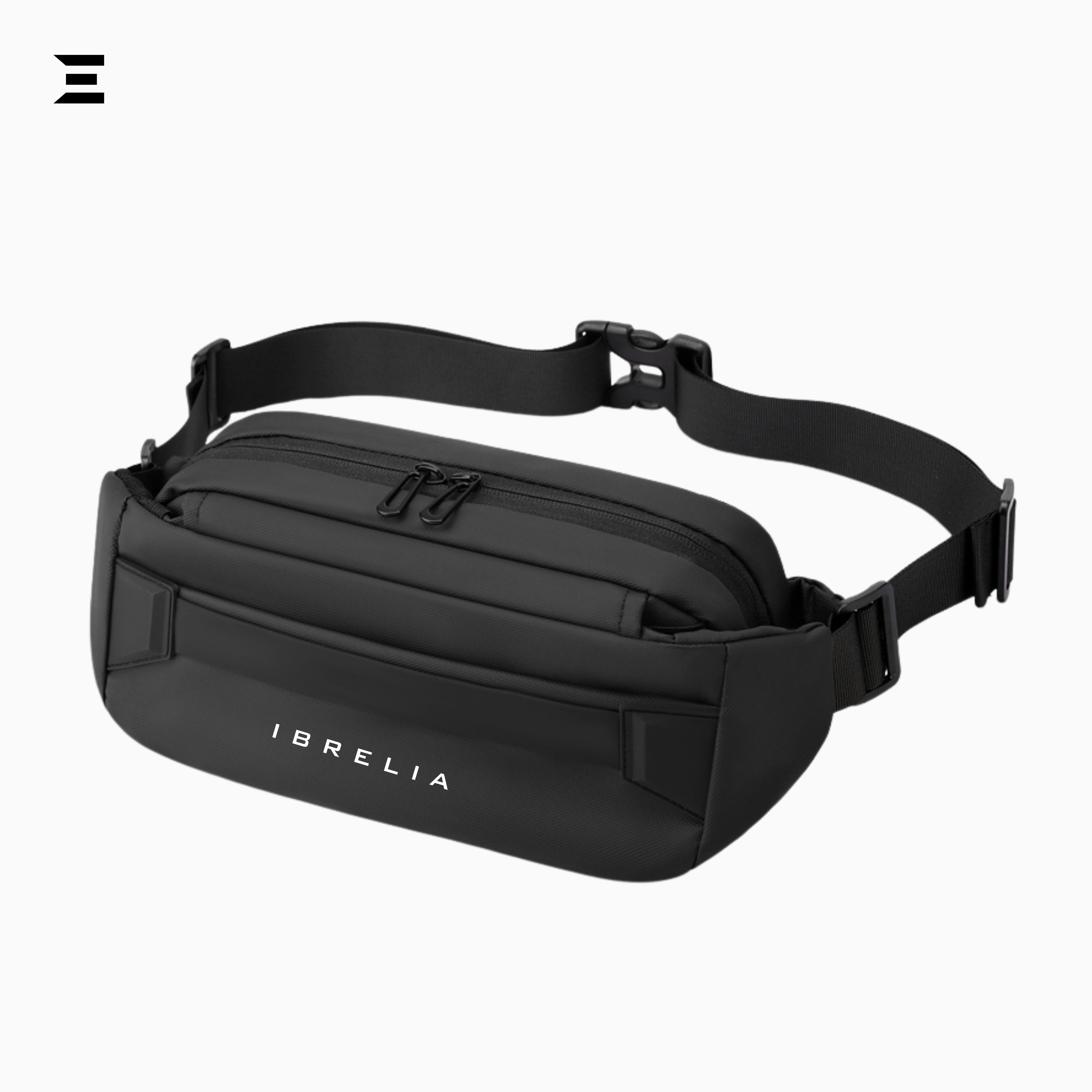 IBRELIA™ Urban Tech Crossbody Bag – Waterproof Minimal Sling IBRELIA