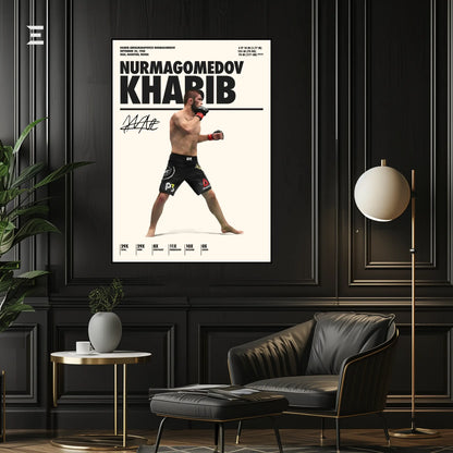 Khabib Nurmagomedov Resin Wall Art – “The Eagle” Edition | IBRELIA IBRELIA