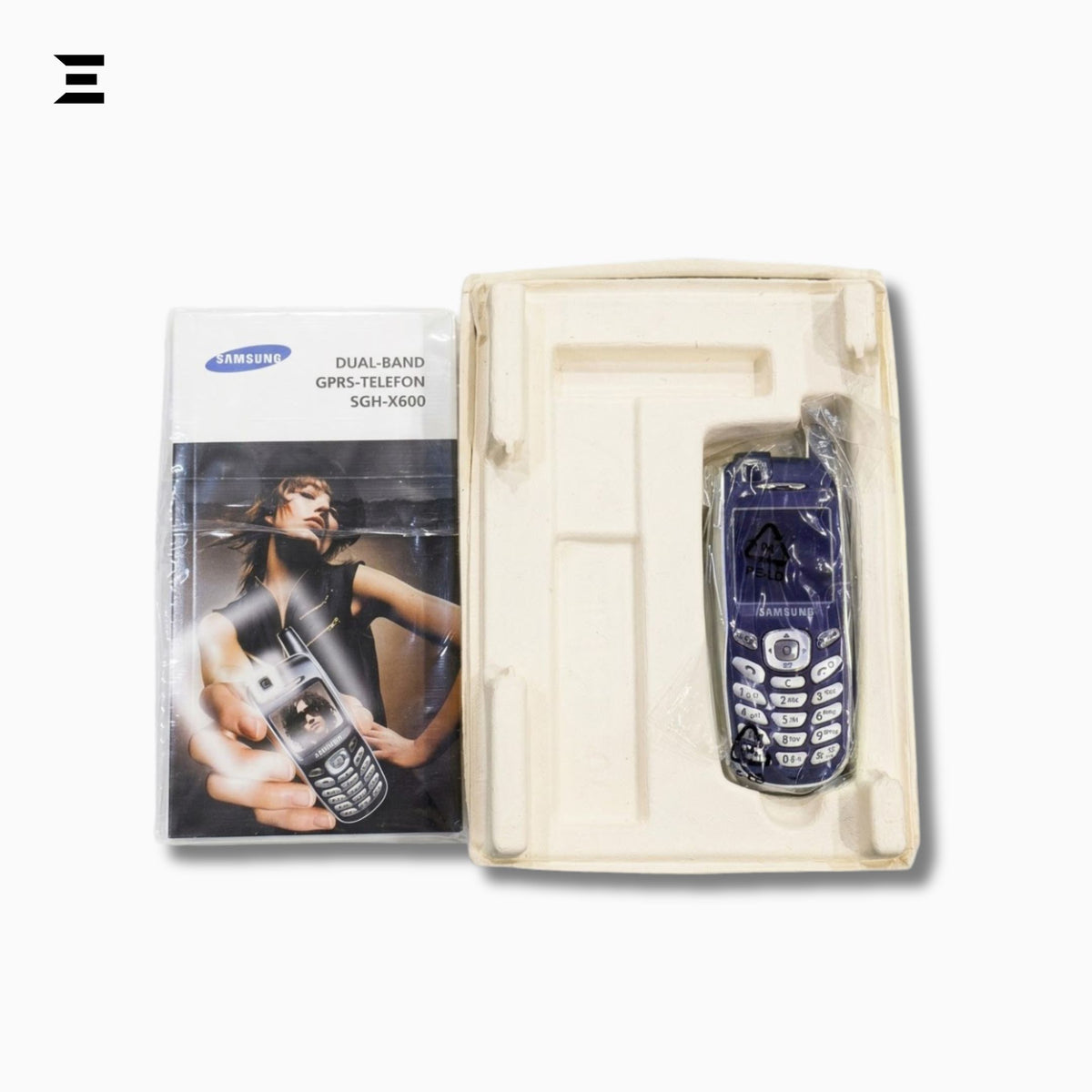Samsung SGH-X600 Blue | Brand New | Complete Box & Original Accessories | Rotating Camera Phone