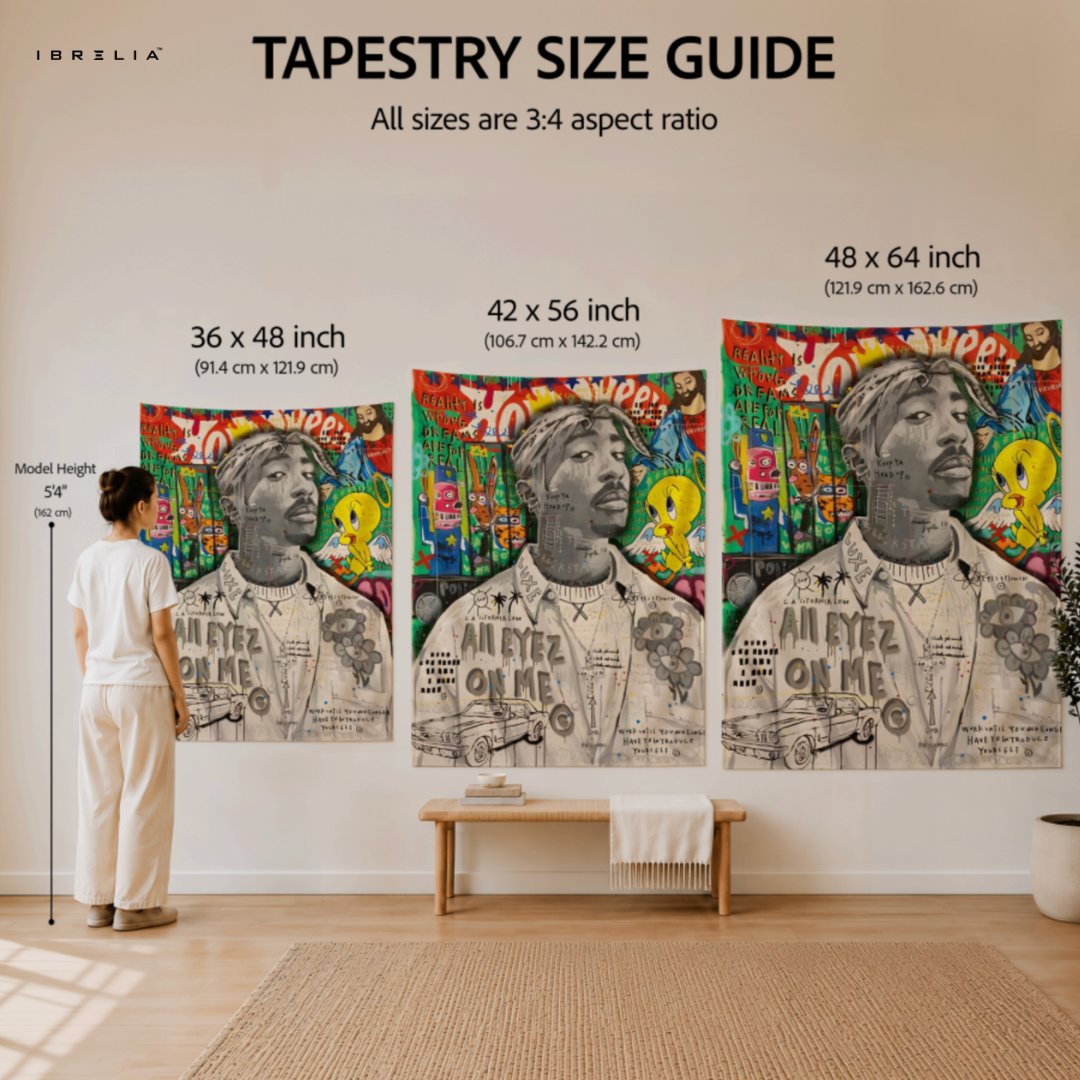 Custom Wall Tapestry – Premium Jute Fabric Wall Hanging | Personalized Photo & Artwork Tapestry