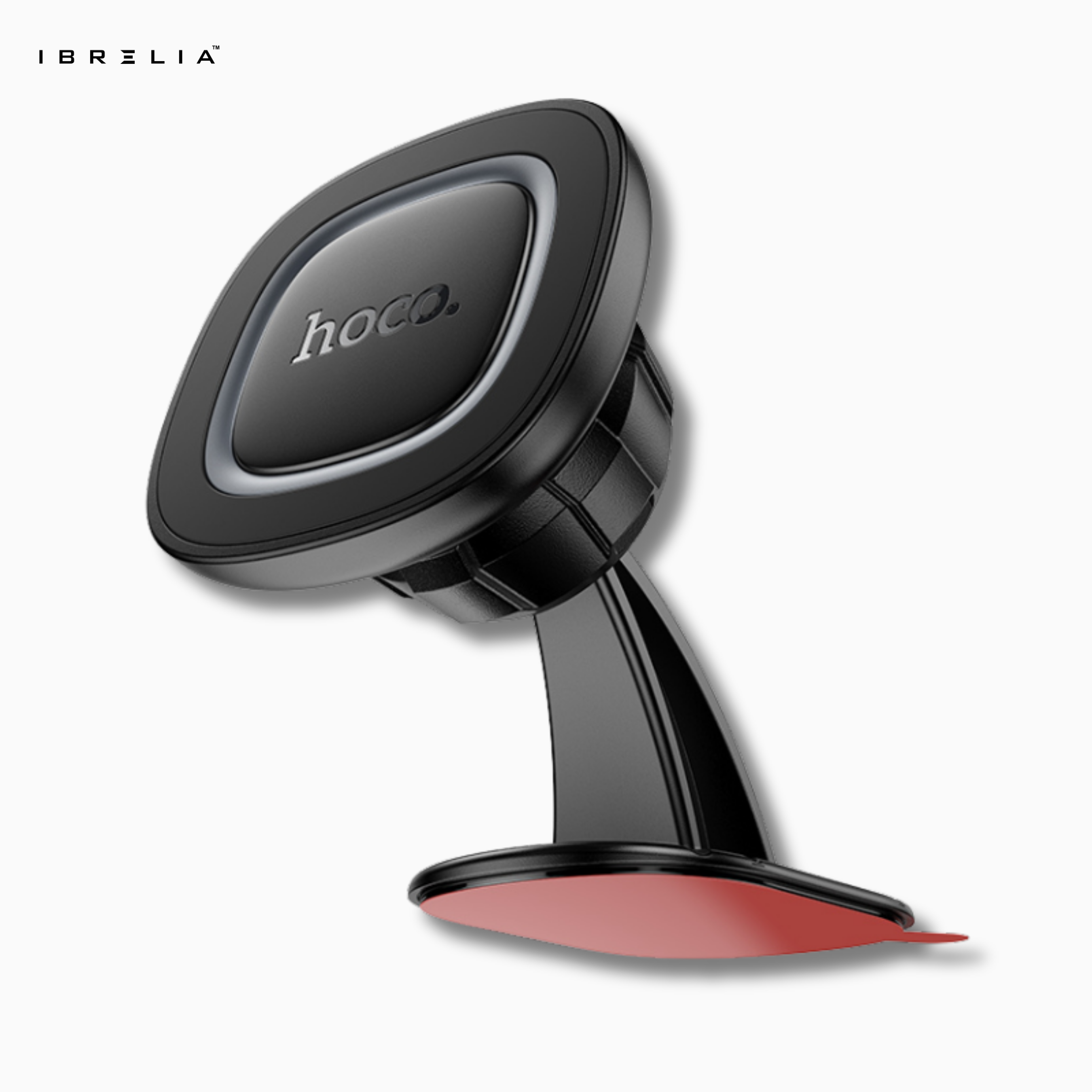 HOCO H73 Crown Magnetic Car Holder – Strong Dashboard Mount for 4.5–7 Inch Phones | IBRELIA™