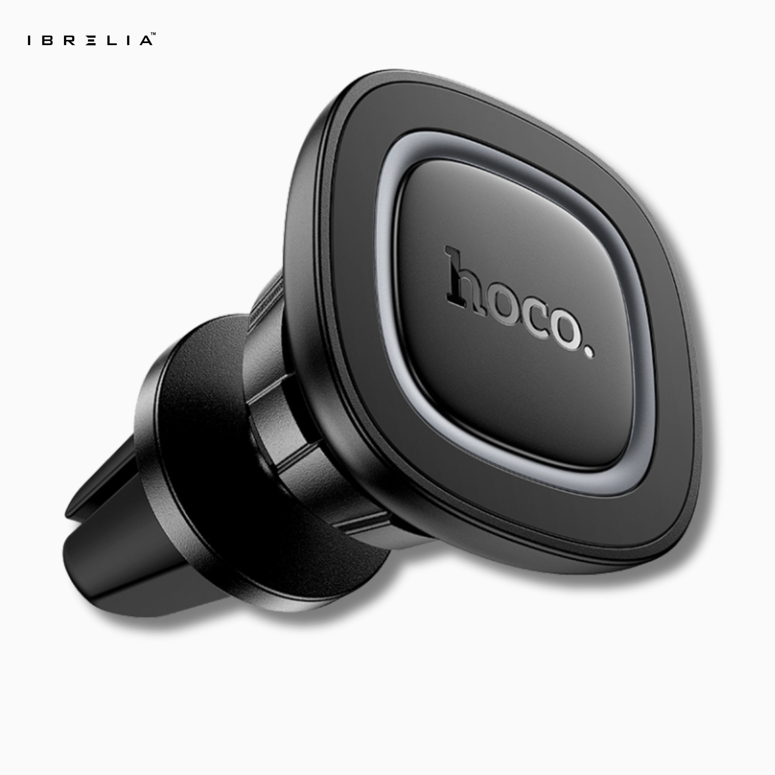 HOCO H72 Crown Magnetic Car Holder – Strong Air Vent Mount for 4.5–7 Inch Phones | IBRELIA™